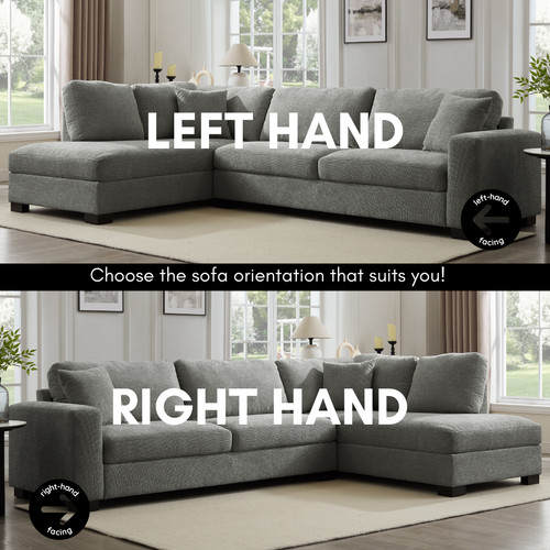 Corner sofa left hand right - sofa, or