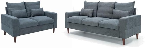 Linen fabric sofa corner 3 - fabric, /