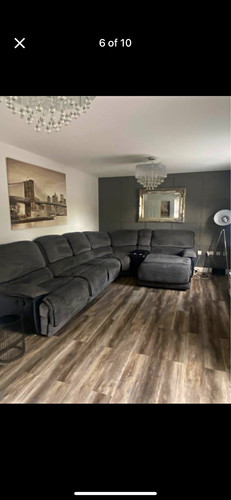 Harveys grey fabric - harveys,