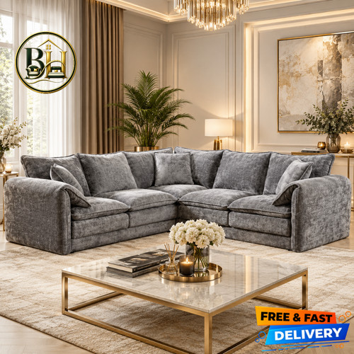 Solaya grey large corner - grey,