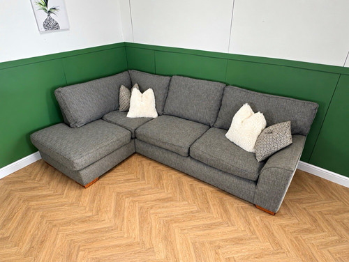 Next stamford grey corner sofa - grey,