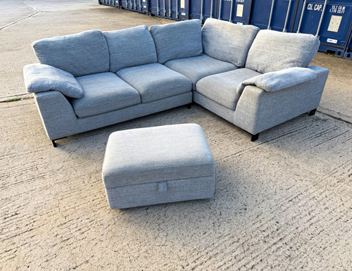 Dfs euphoria grey weave fabric - grey,