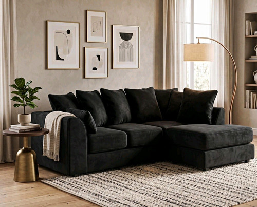 Shape chaise corner sofa - corner,