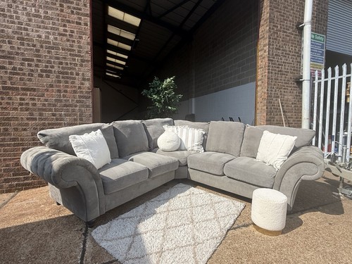 Windsor grey big corner sofa - windsor,