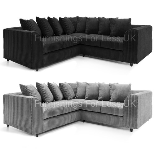 Grey symmetrical cord corner - cord,