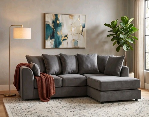 Shape chaise corner sofa - l,