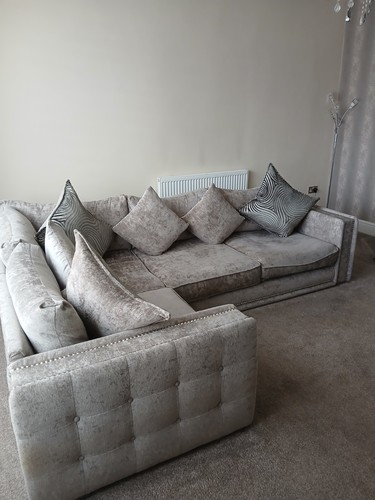 Grey corner sofa - corner,