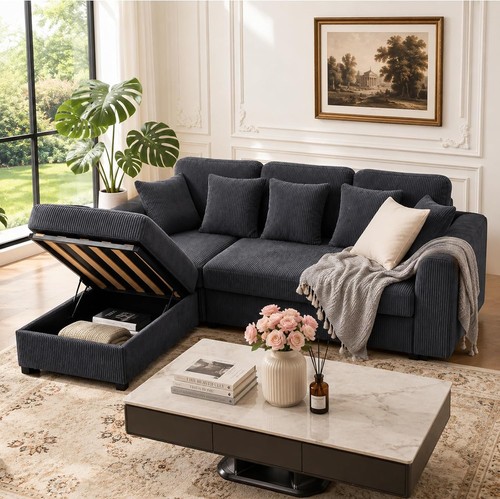 Corner sofa with storage - corner,