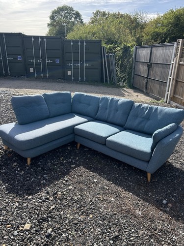 Blue corner sofa - sofa, sale