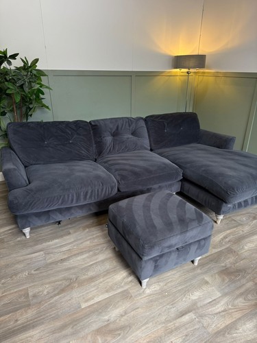 Dfs comfy black corner - black,