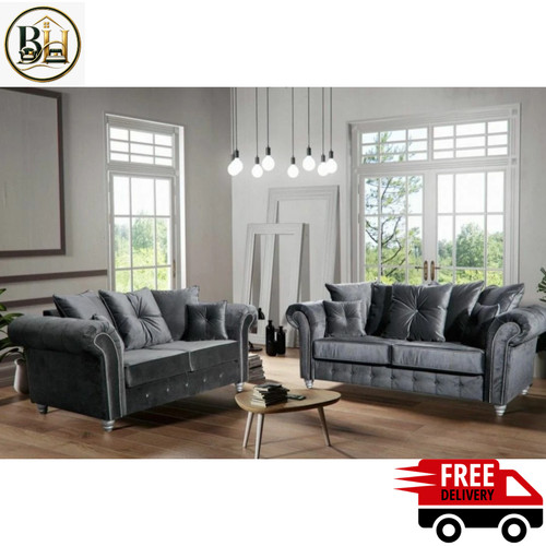 Seater grey sofa zoey - seater,