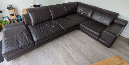 Large shape corner sofa - large, (r)