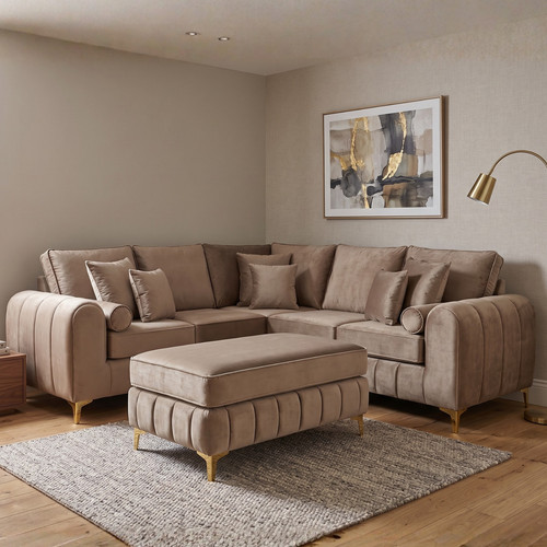 New lilly shape corner sofa - lilly,