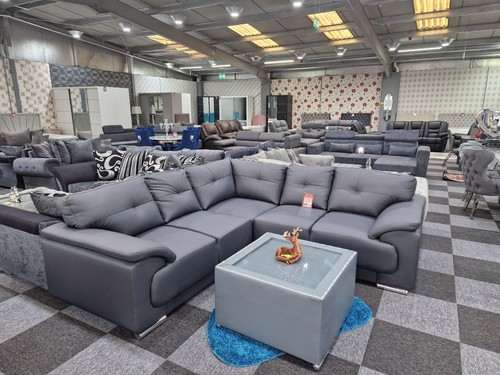 Dover corner sofa charcoal - corner,