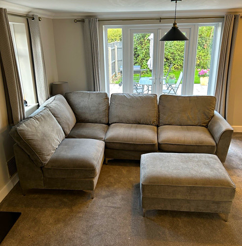 Furniture village grey fabric - village,