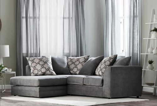 Grey corner sofa graceland - sofa,