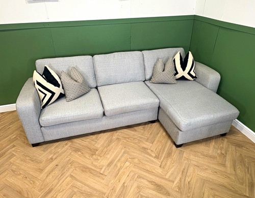 Dfs layla grey fabric corner - grey,