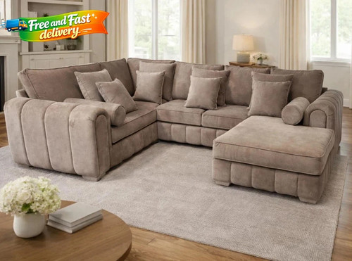 Luxury shape corner - u,