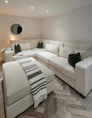 New ruby corner sofa - new,